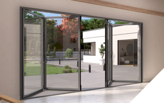 Redéfinissez l’espace, avec la nouvelle génération de portes repliables Infineo